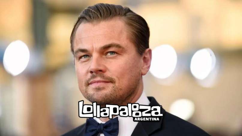 Leonardo DiCaprio llegará a la Argentina en marzo al Lollapalooza