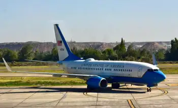 El avión con Congresistas norteamericanos llegó a Neuquén y estuvieron en Vaca Muerta