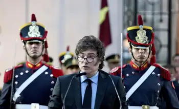 Javier Milei encabezará el acto de traslado del sable corvo de San Martín