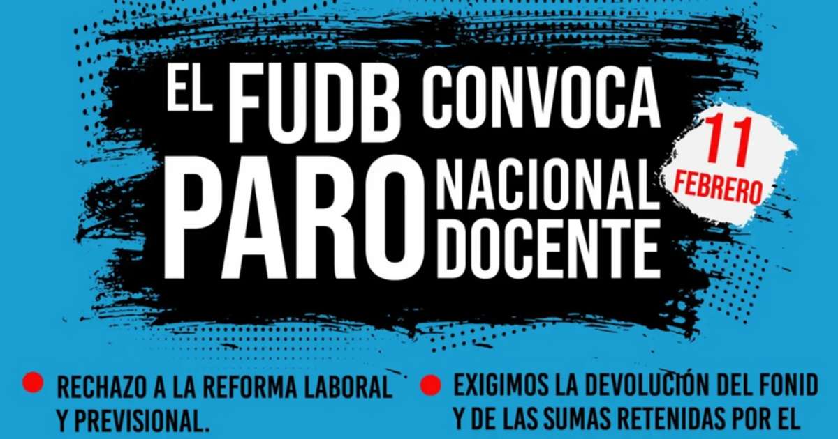 Docentes de la UNLP y de la Provincia paran y marchan contra la reforma ...