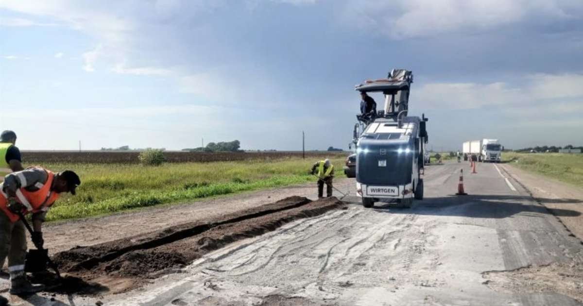 Vialidad Nacional inició bacheos y reciclado de calzada en la Ruta 178 ...