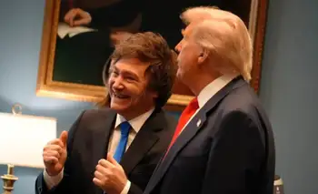 Javier Milei vuelve a reunirse con Trump en Florida en medio de su gira por EE.UU.