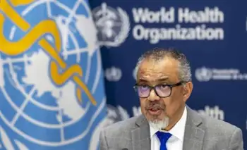 OMS: el titular lamentó la decisión de Argentina de abandonar el organismo