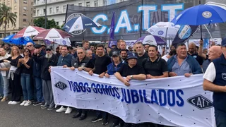 Jubilados y sindicatos marchan juntos este miércoles contra el ajuste de Javier Milei