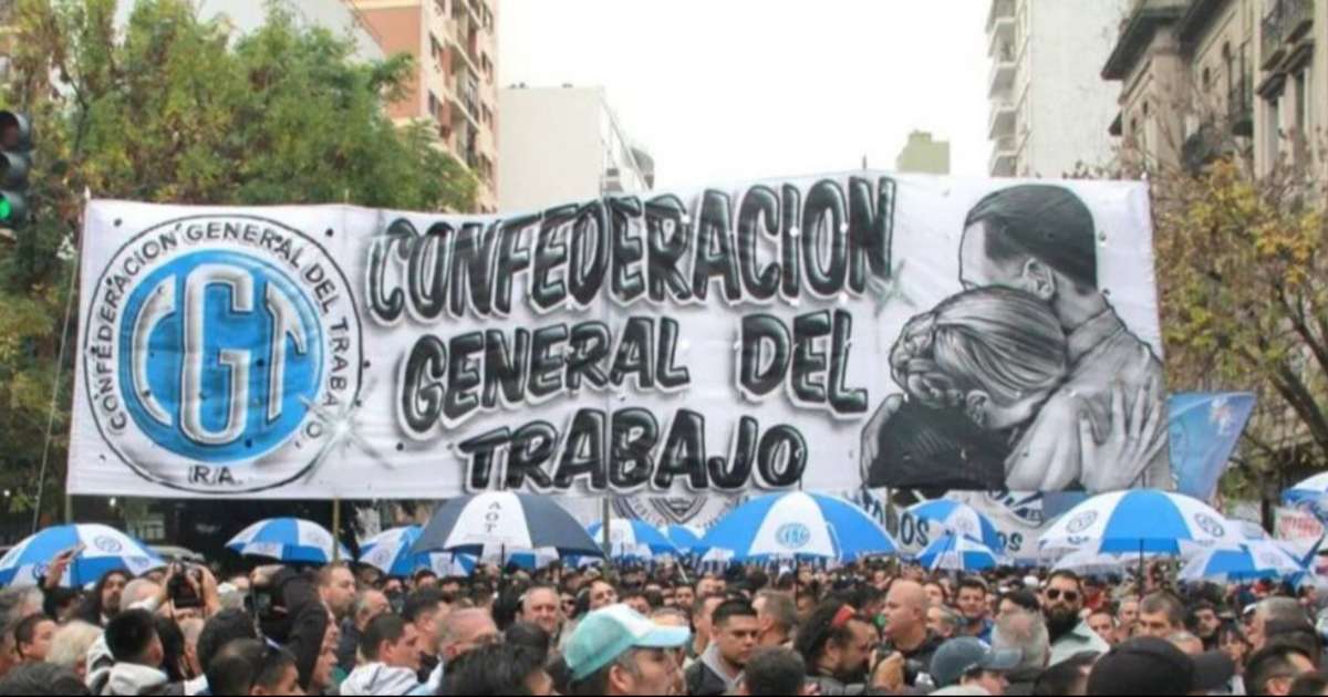La CGT sale a la calle el 30 de abril: convocó a marchar a Plaza de ...