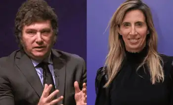 Nuevo ataque de Milei a la prensa: compartió una imagen con IA de la periodista Luciana Geuna esposada: "Espía y operadora"