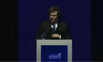 Javier Milei cerró la Expo EFI y aseguró que "la economía sube como pedo de buzo y nos vamos a convertir en potencia"
