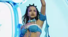 Emilia Mernes fue internada tras la reprogramación de su shows