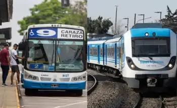 Transporte público: el Gobierno volverá a aumentar los boletos de colectivos y trenes desde el próximo lunes