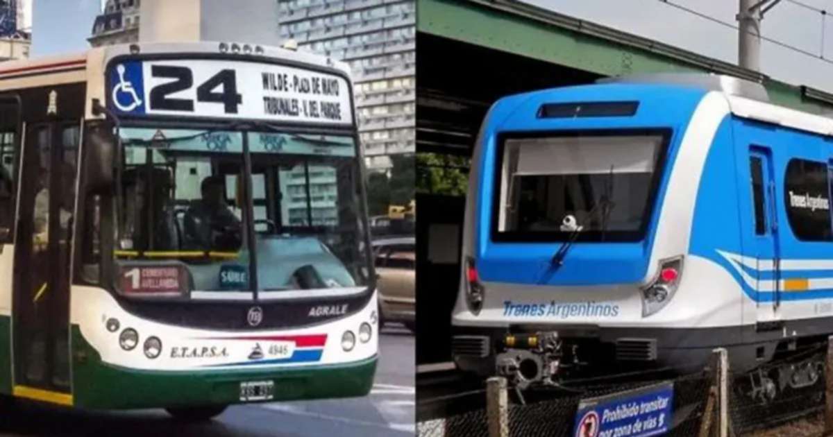 Este lunes vuelve a aumentar el boleto de tren y de colectivo en el AMBA