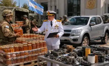 Las Fuerzas Armadas pagan con fruta: el Ejército no tiene plata para repuestos y licita 70 toneladas de membrillo por una camioneta