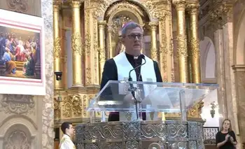 Milei escuchó en primera fila el duro mensaje de García Cuerva en el Tedeum: “Basta de polarización, nadie se salva solo”