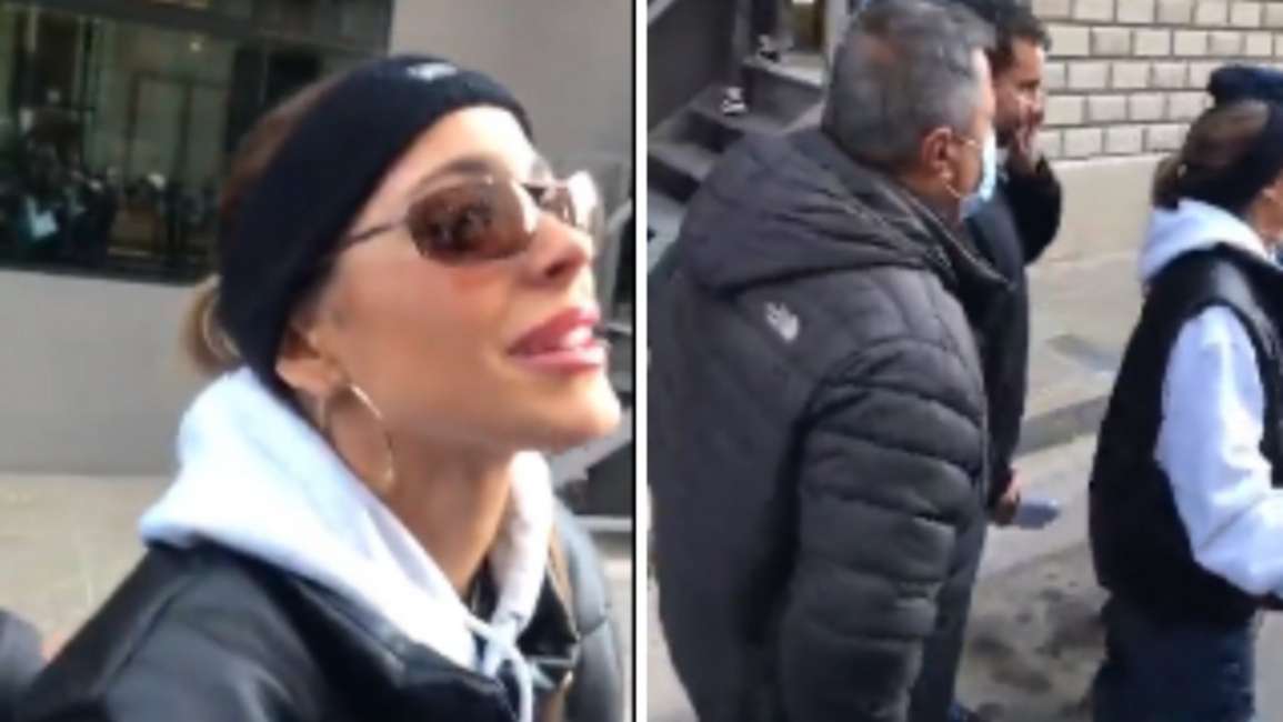 “¡RINDO MAÑANA!”: Tini le sacó los apuntes de estudio a una fanática sin darse cuenta