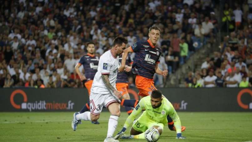 Con doblete de Messi, PSG goleó 4 a 0 al Montpellier