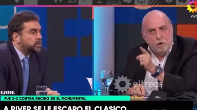 El fuerte cruce entre Horacio Pagani y Nicolás Distacio en vivo: "No jodas conmigo que te va a ir mal"