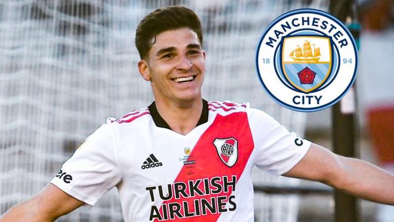 Sufre River: Manchester City viene por Julián Álvarez
