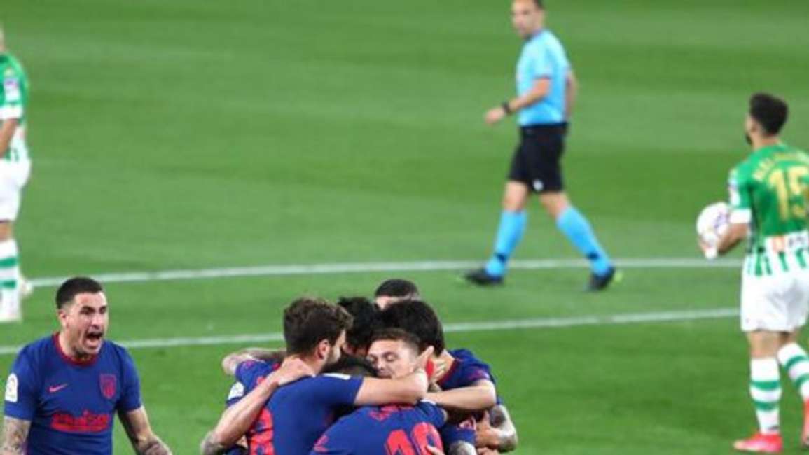 Atlético de Madrid empató y dejó dos puntos, pero es el único líder de La Liga