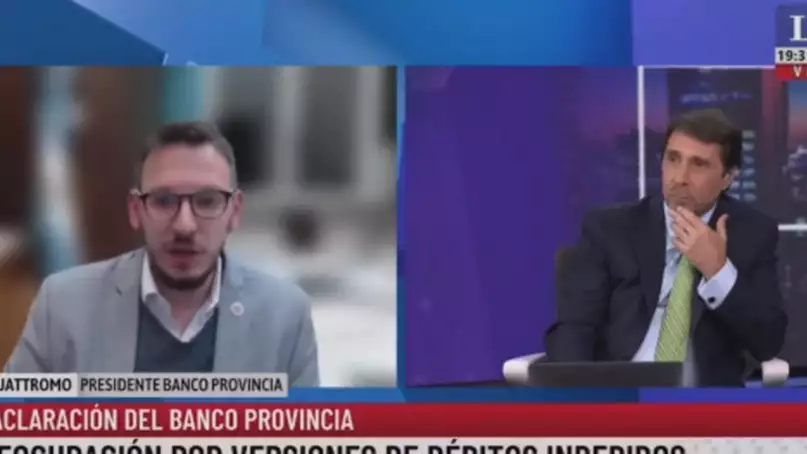 Papelón de Eduardo Feinmann cayó otra vez en una fake news en vivo "servicio de trav..."
