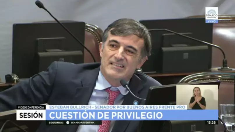 Esteban Bullrich fue sometido a una operación