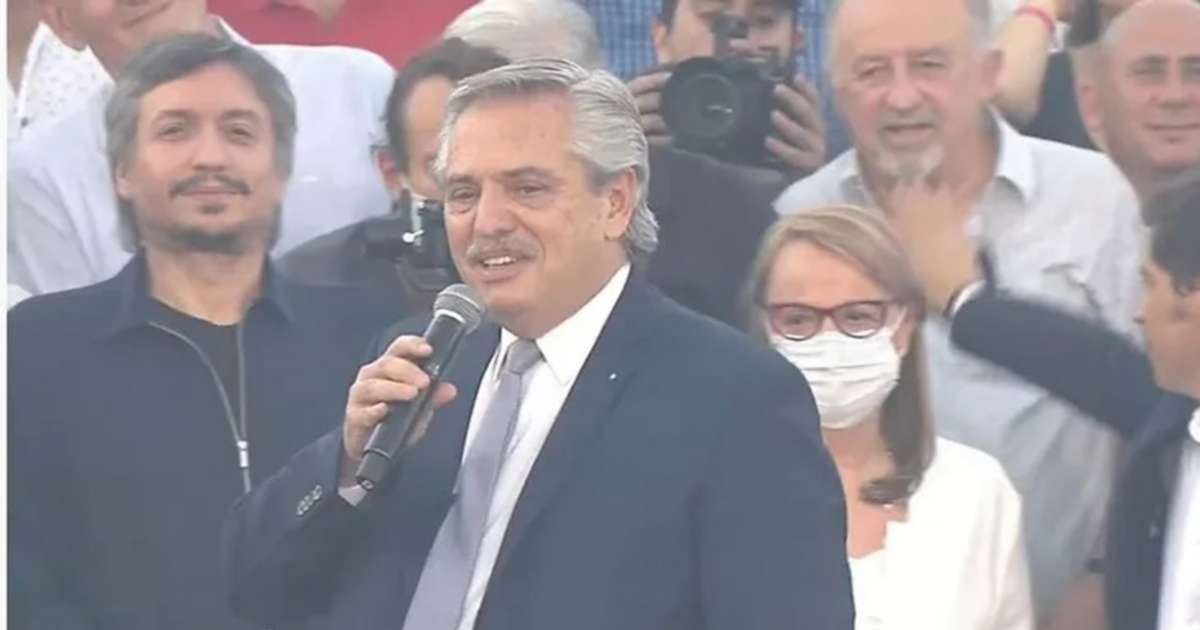 Alberto Fernández en el homenaje a Néstor Kirchner: “Si todavía no ...