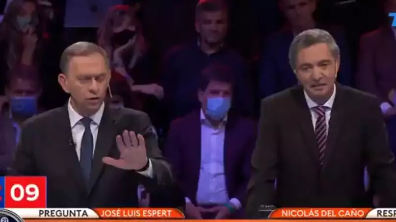 Bonelli cruzó a Espert por no respetar el reglamento del debate: “No se haga el sobrador”