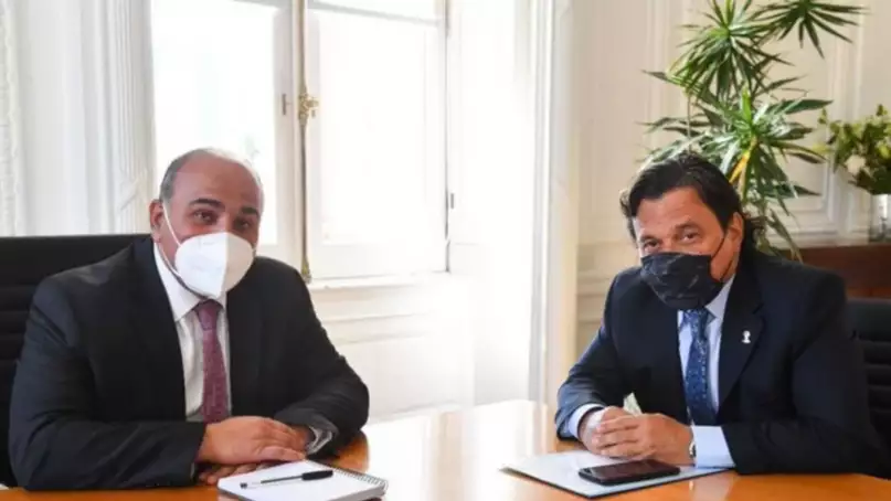 Sáenz fue uno de los primeros gobernadores en reunirse con Manzur: “Vamos a trabajar en conjunto en beneficio de los salteños y del norte argentino"