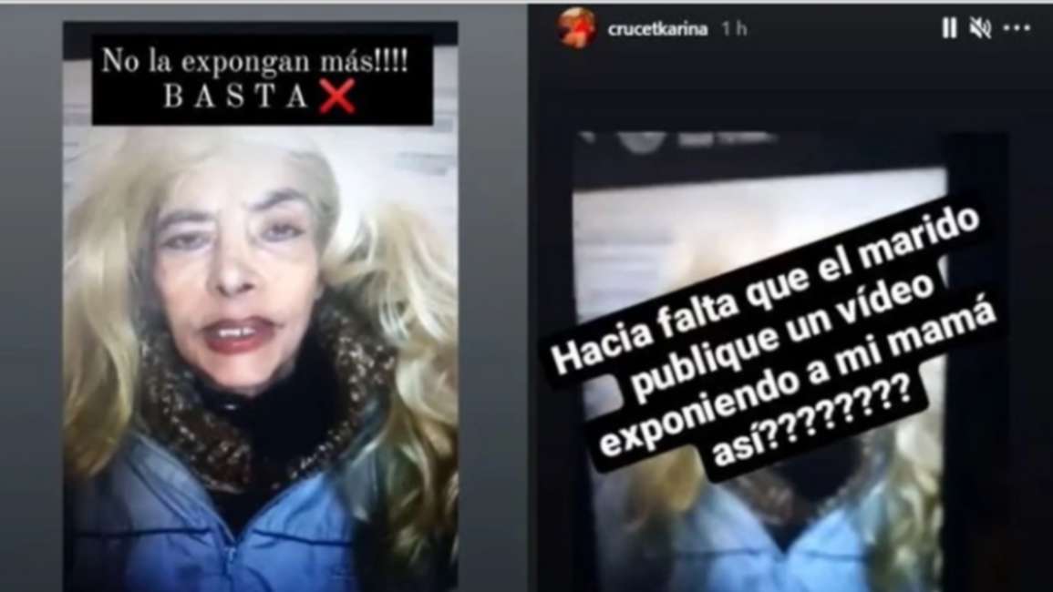 Lía Crucet reapareció y dejó un mensaje para sus seguidores: "La estoy peleando"