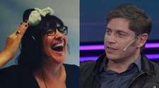 El comentario "hot" de Elizabeth Vernaci a Axel Kicillof: "Las chicas un poco te queremos dar"