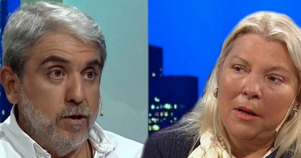 Aníbal Fernández Arremetió Contra Elisa Carrió Si Te Han Visto Comer