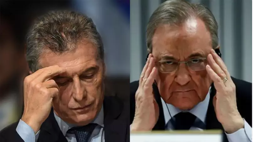 Denuncian penalmente a Macri por negociados multi millonarios con el presidente del Real Madrid