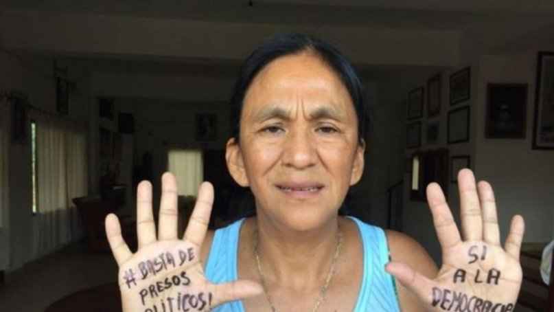Milagro Sala cuestionó al Gobierno: "Pareciera que hoy gobiernan la Corte Suprema, TN y La Nación"