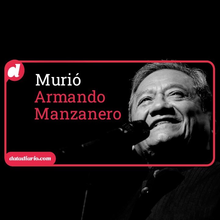 Murió Armando Manzanero