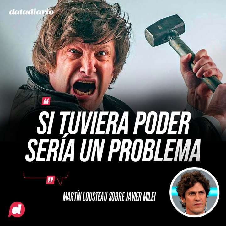 Lousteau destrozó a Milei: "No puedo estar con alguien que dice 'zurdos de mierda' y deslegitima a las mujeres" Lousteau destrozó a Milei: "No puedo estar con alguien que dice 'zurdos de mierda' y deslegitima a las mujeres"