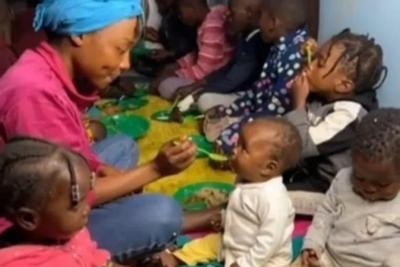 Tusayiwe Mkhondya tiene 23 años y cría a 34 hijos