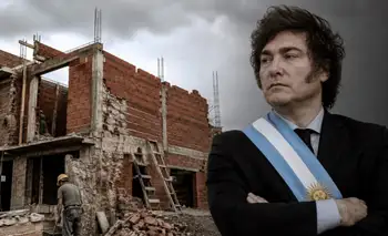 El sector de la construcción se desplomó un 4% en abril y marcó su peor registro en 13 meses