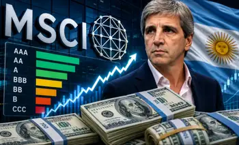 Revés para Caputo: MSCI no incluyó a la Argentina en la revisión y el país sigue en la última categoría crediticia