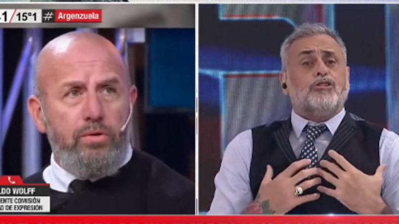 Picante cruce en vivo entre Waldo Wolff y Jorge Rial: "Si yo me llamara Wiñazki o Lanata te tirás de la ventana del Congreso"