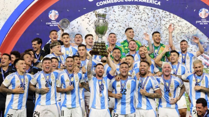 Con Messi a la cabeza, Argentina levantó una nueva Copa América