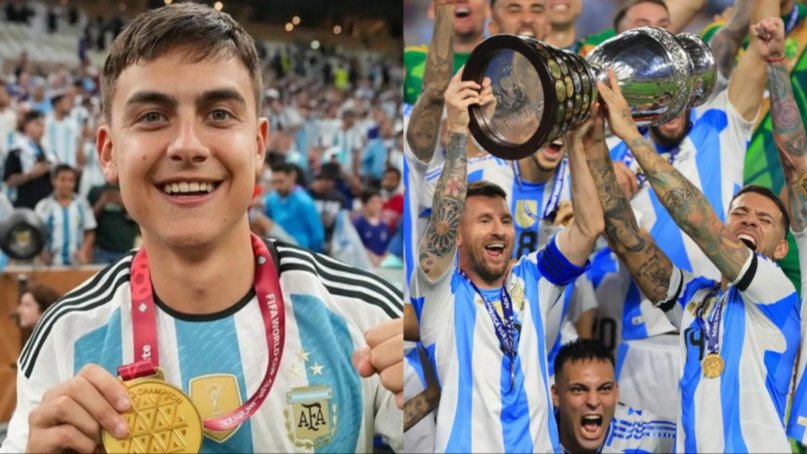 Argentina, bicampeón de América: el mensaje de Paulo Dybala