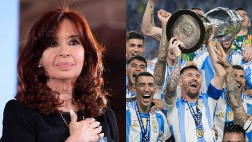 Argentina campeón: el tweet de Cristina Kirchner