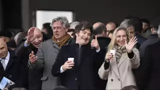 Primeros caídos del acto en La Rural: Karina Milei entregó a Santiago Caputo poniendo de interventor de los medios públicos al vocero de la entidad