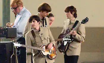 Furor por The Beatles: se filtraron las primeras fotos del rodaje de las cuatro películas de Sam Mendes