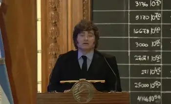 En la Bolsa, Javier Milei defendió la propiedad privada y calificó a sus detractores como "los enemigos del progreso"