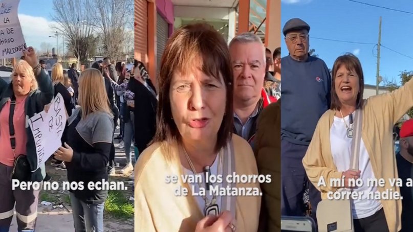 Patricia Bullrich, abucheada en La Matanza: “Que se vaya”