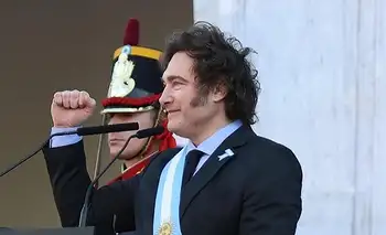 Milei vuelve a la escena pública en el acto por San Martín después de 9 días sin agenda