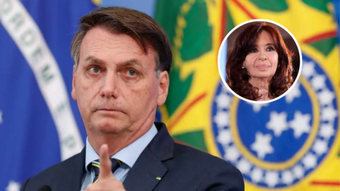 Bolsonaro sobre el atentado a CFK: "Hay gente que quiere poner este problema en mi cuenta"