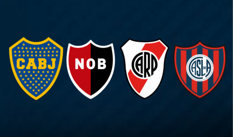 Los cuatro clubes argentinos que fueron elegidos entre los 100 mejores escudos del mundo