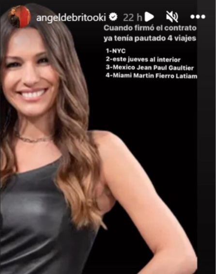 Tinelli cuestionó a Pampita por su viaje en medio del Bailando: "No está nunca" Tinelli cuestionó a Pampita por su viaje en medio del Bailando: "No está nunca"