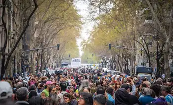 Marcha de la Bronca: fuerte reclamo contra Milei y pedido de paro general