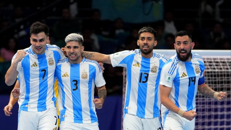 Argentina venció a Francia y es finalista del Mundial de Futsal 2024